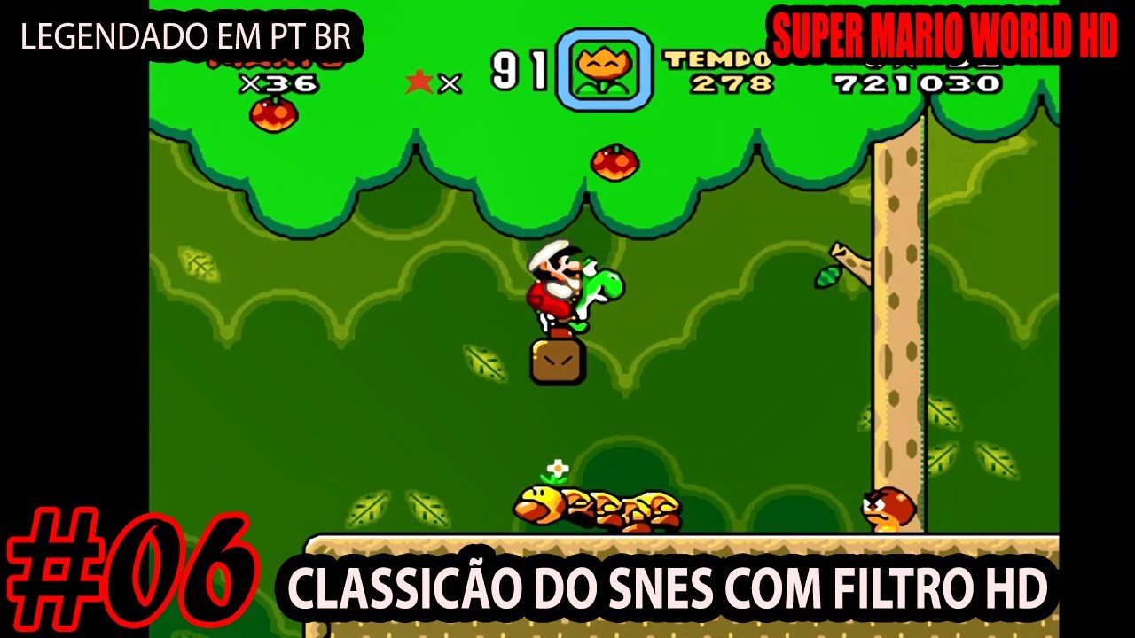 Super Mario World #06 PT BR em HD 